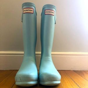 Hunter Little Girl Rain Boots Size 2